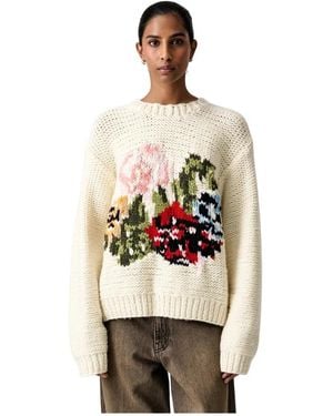 Stine Goya Round-Neck Knitwear - Neutro