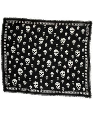 McQueen Scarves - Zwart