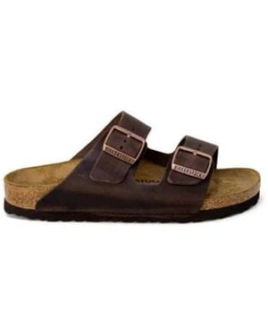 Birkenstock Sliders - Brown