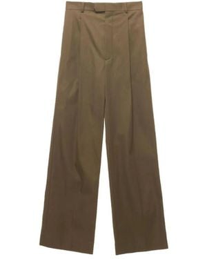 Carven Wide Trousers - Verde