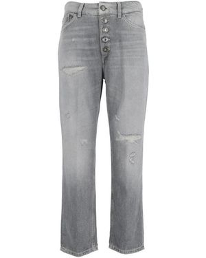 Dondup Straight Jeans - Gris