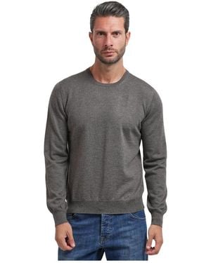 Gran Sasso Round-Neck Knitwear - Grigio