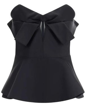 McQueen Sleeveless Tops - Blue