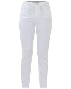 Kocca Jeans ,Wit ,Katoen Skinny Jeans - Grijs