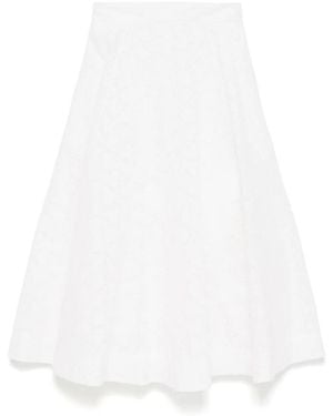 Zimmermann Midi Skirts - White