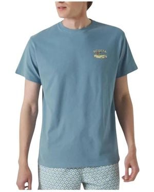 Scotta T-Shirts - Blue