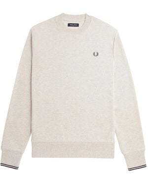 Fred Perry Knitwear > round-neck knitwear - Blanc