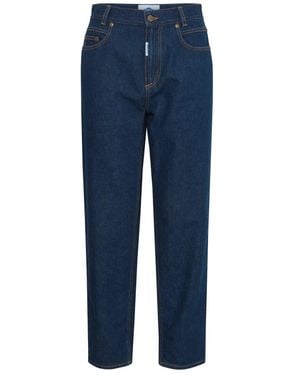 Ball Relaxed Fit Rinse Wash Jeans - Blau