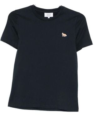 Maison Kitsuné Baby Fox T-Shirt - Blau