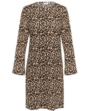 Saint Tropez Short Dresses - Brown
