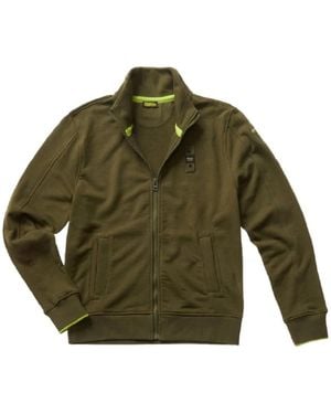 Blauer Zip-Throughs - Green