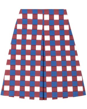 Alpha Studio Midi Skirts - Azul