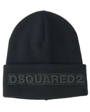 DSquared² Strickmütze - Schwarz