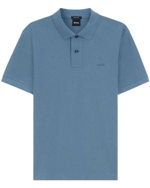HUGO Polo Shirts - Blue