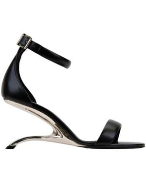 McQueen High Heel Sandals - Black