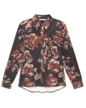 Maliparmi Overhemden ,Veelkleurig ,Frosted Blossom Shirt - Meerkleurig