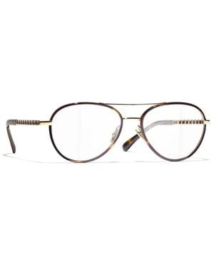 CHANEL Glasses - Metallic