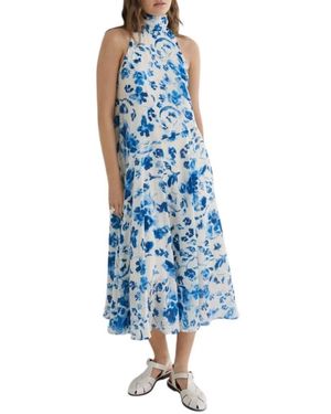 Yerse Midi Dresses - Blue