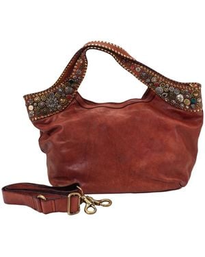 Campomaggi Tote Bags - Rouge