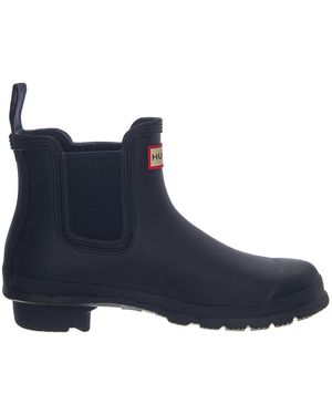 HUNTER Schoenen ,Blauw ,Polyester Original Chelsea Boot