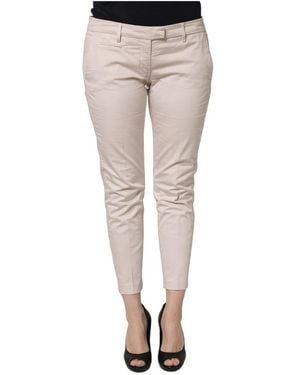 Versace Jeans Couture Cropped Trousers - Grey