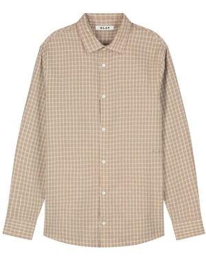 OLAF HUSSEIN Casual Shirts - Natural