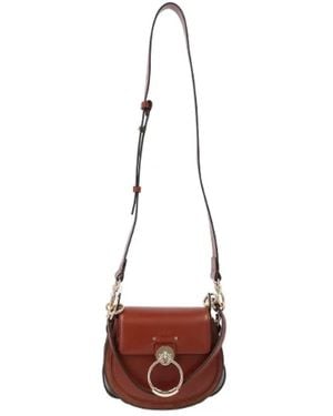 Chloé Leder crossbody-taschen - Rot