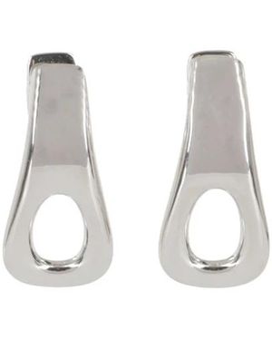 Rabanne Accessoires ,Grijs ,Earrings - Wit