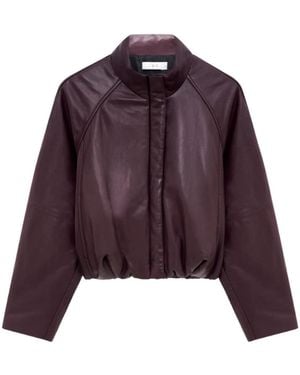 IRO Leather Jackets - Morado