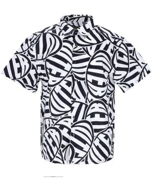 Iuter Short Sleeve Shirts - Blue