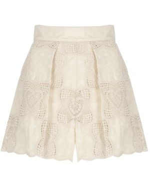 Zimmermann Short Skirts - Natural