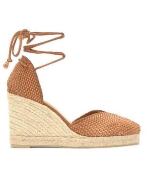 Castañer Wedges - Natural