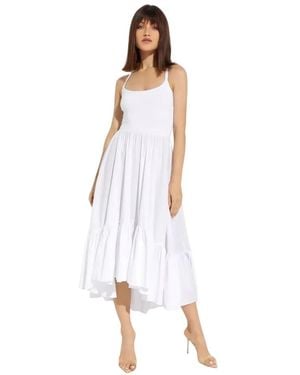 Caroline Constas Veronica Kleid - Weiß