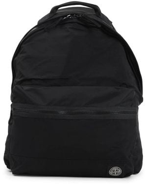 Stone Island Backpacks - Black