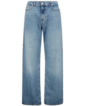 IRO Blaue weite jeans doina