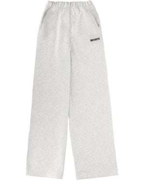 ROTATE BIRGER CHRISTENSEN Sweatpants - Blanco