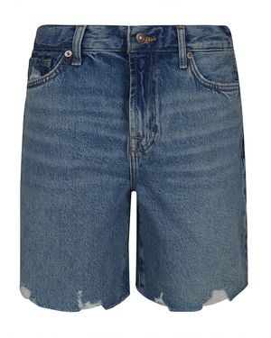7 For All Mankind Denim Shorts - Blue