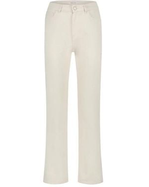 FABIENNE CHAPOT Straight leg jeans - Bianco