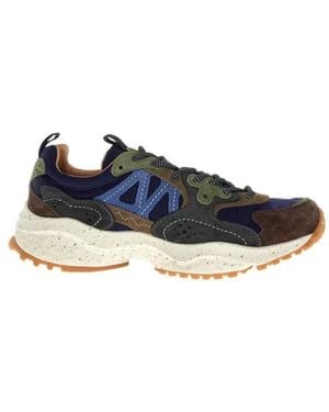 Flower Mountain Trainers - Blue