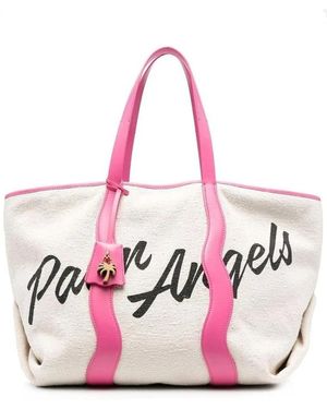 Palm Angels Tote Bags - Pink