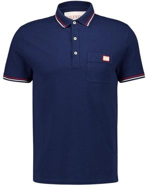 Valentino Garavani Polo Shirts - Blue