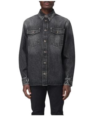 Versace Denim Shirts - Nero