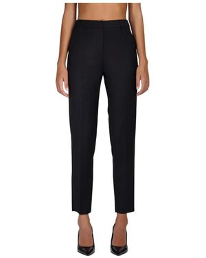 Doris S Slim-Fit Trousers - Azul