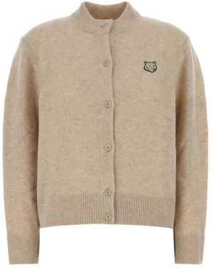 Maison Kitsuné Cardigans - Naturel