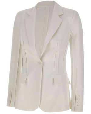 Elisabetta Franchi Blazers - White
