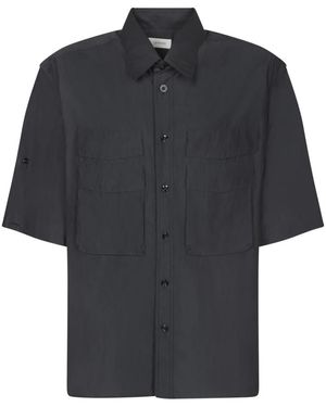 Lemaire Short Sleeve Shirts - Negro
