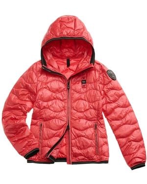 Blauer Winter Jackets - Red