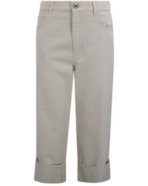 Weekend by Maxmara Cropped Jeans - Grey