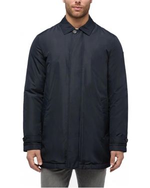 Geox Avery Single-Breasted Jas - Blauw