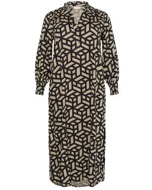 Kaffe Kcverona Maxikleid - Schwarz